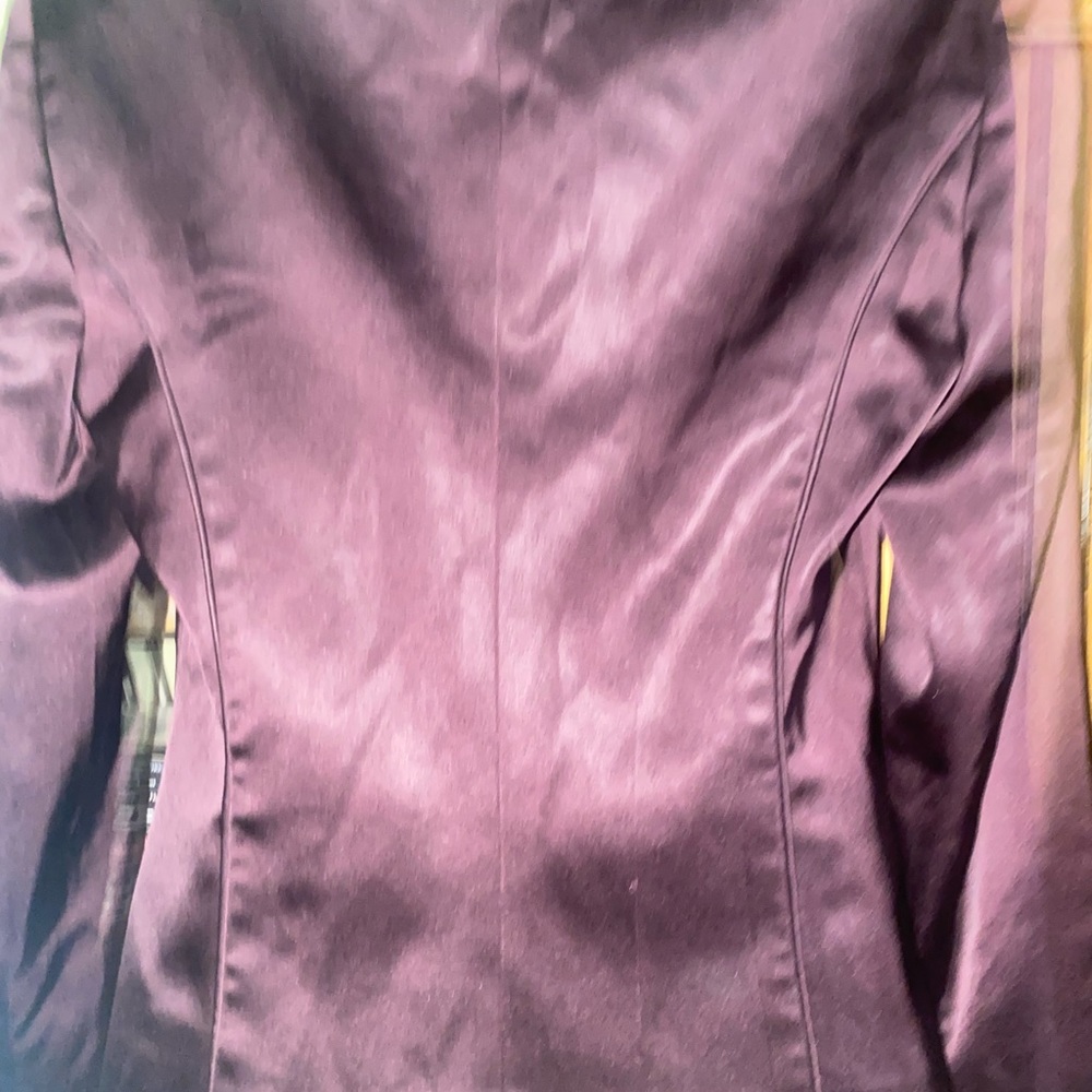 Cache Satin Blazer With Jeweled Buttons - image 5